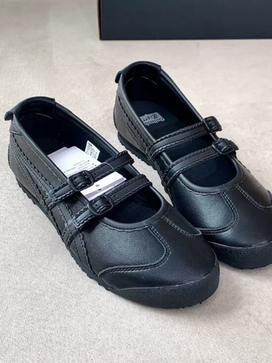 Onitsuka Tiger by Asics Shoes - Onitsuka Tiger MEXICO 66 TGRS Mary Jane – Black, New w/o Box